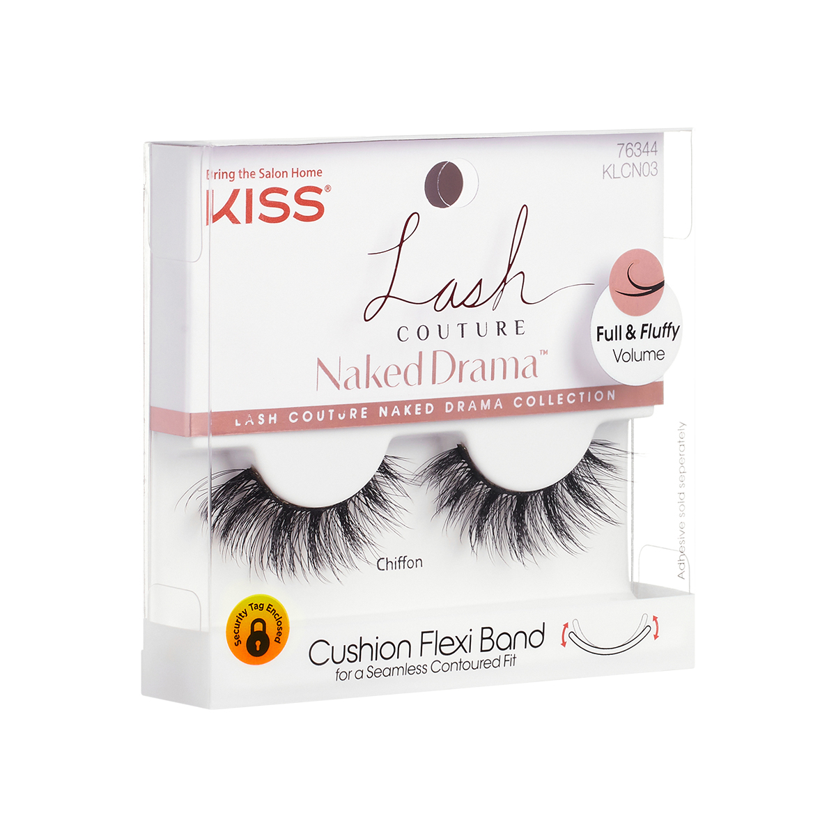 Pestañas Postizas Kiss Lash Couture Naked Drama Chiffon DelSol