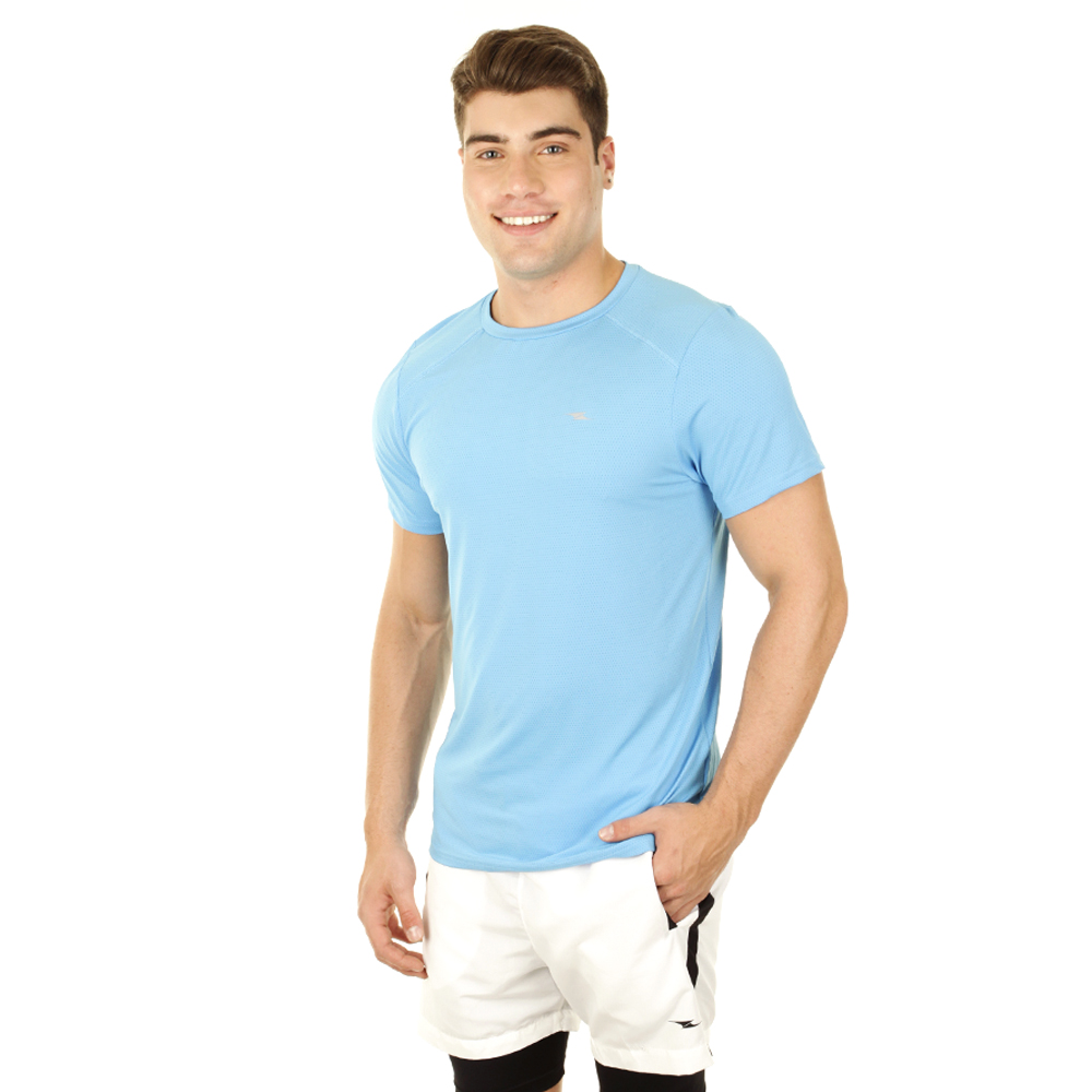 Playera Deportiva Nitro Sport Hombre Manga Corta Básica DelSol