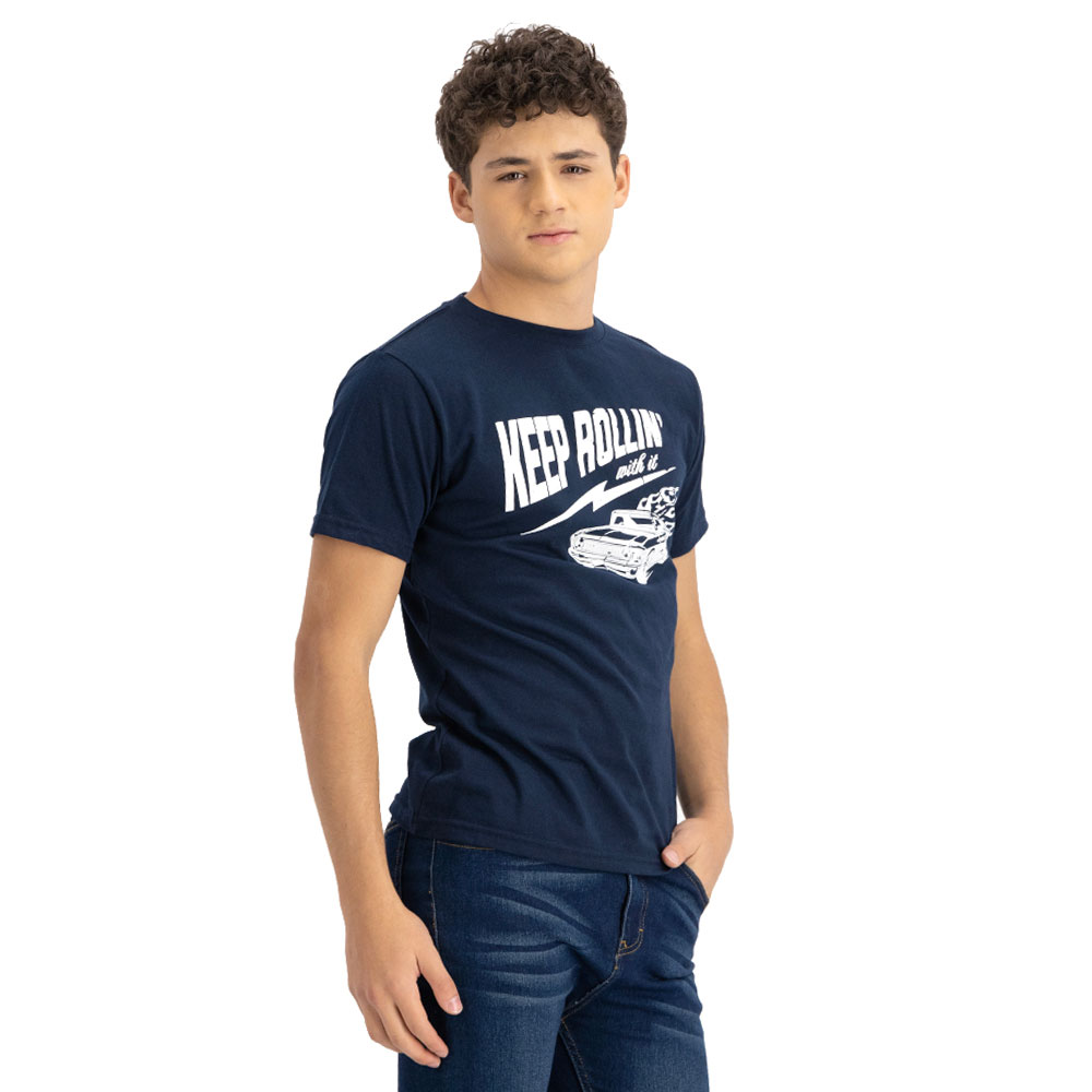 Playera Hummo Hombre Juvenil Estampado Keep Rollin DelSol