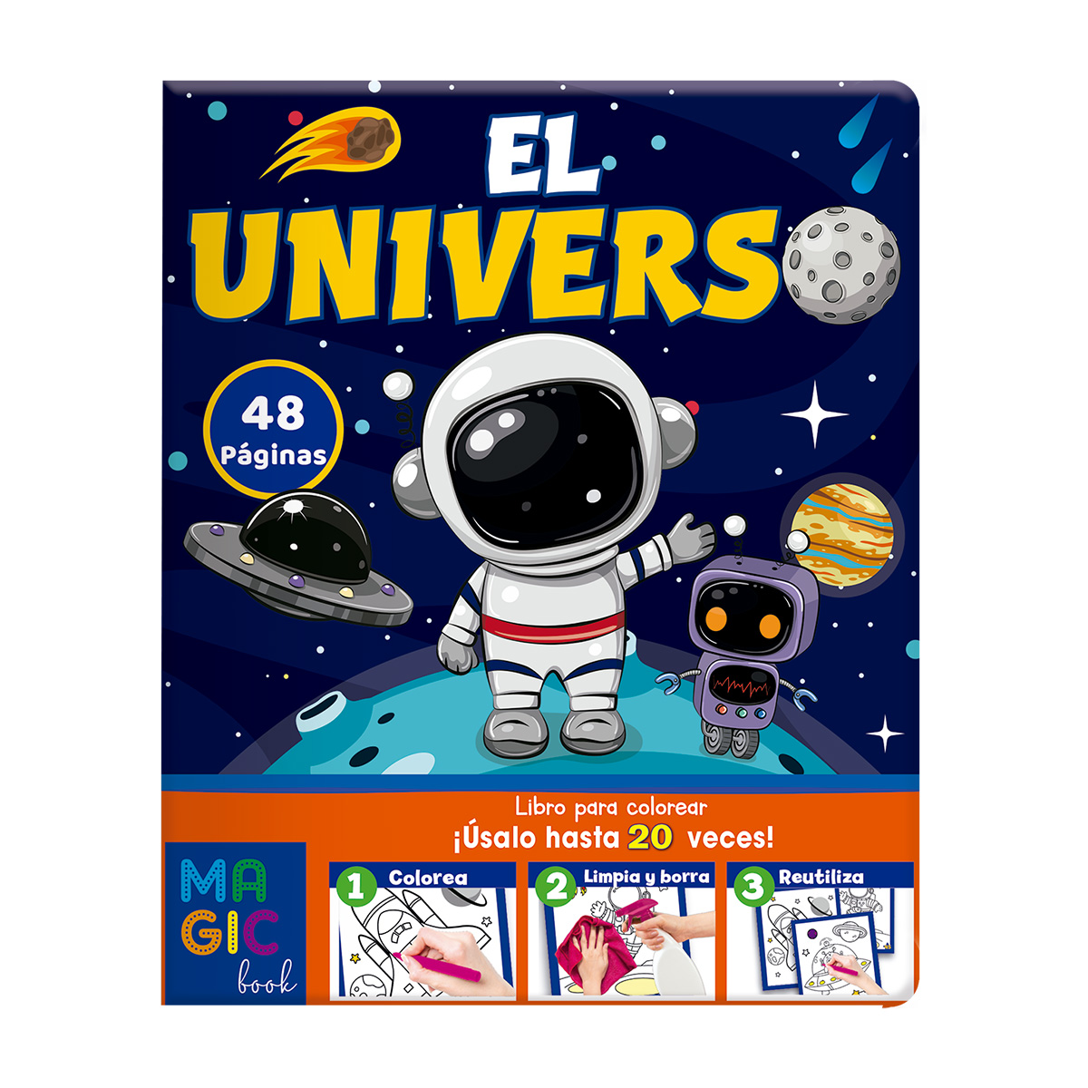 Libro M Gico Para Colorear Upak El Universo P Ginas Delsol