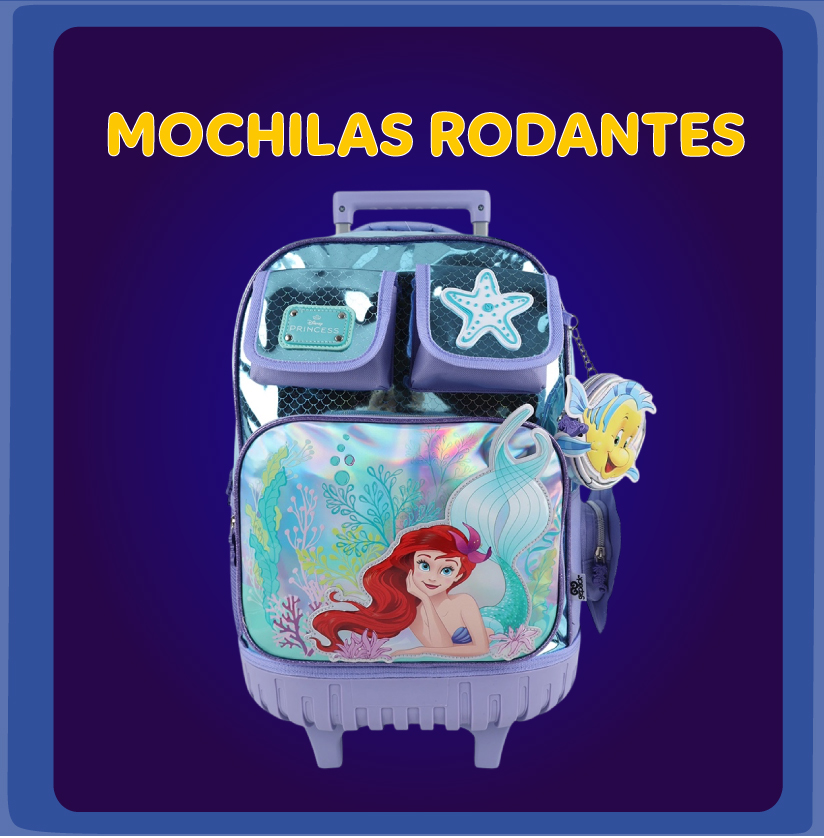 Mochilas Rodantes Disney