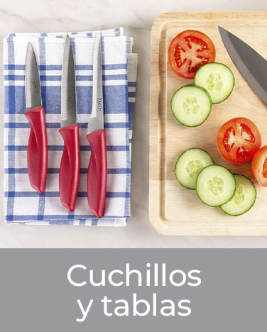 Cuchillos y tablas