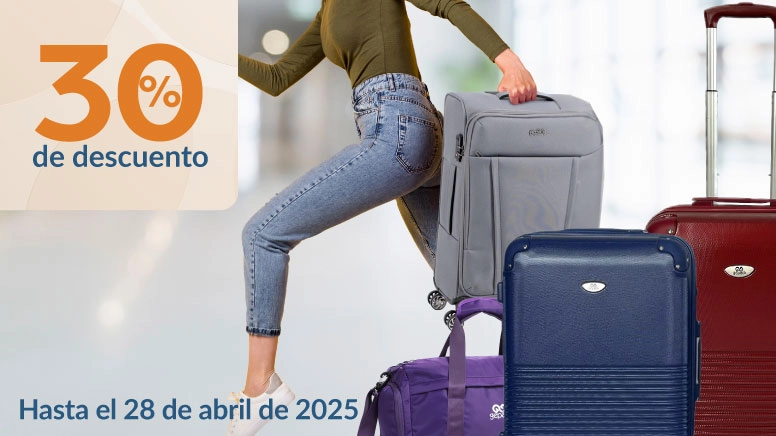 30% de descuento en maletas y maletines de la marca Gepack