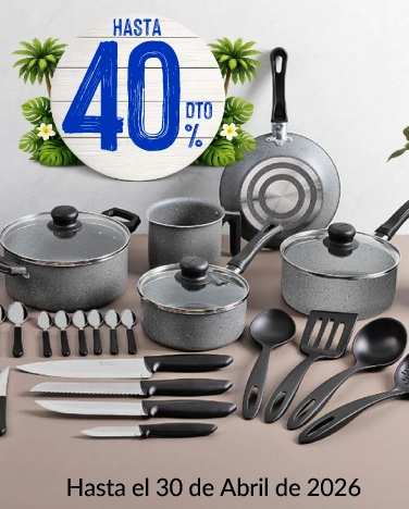 Hasta 40% de descuento en marca Tramontina 