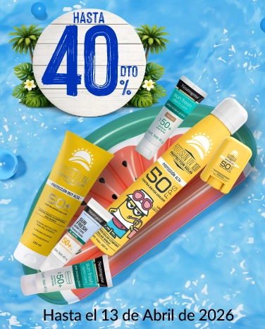 Hasta 40% de descuento en bloqueadores seleccionados. 