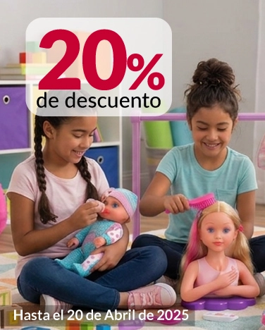20% de descuento en juguetes seleccionados