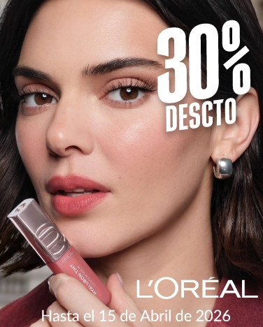 30% de descuento en cosméticos L'Oréal