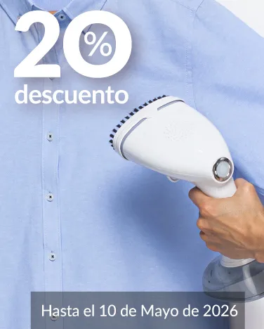 20% de descuento en electrodomésticos. 