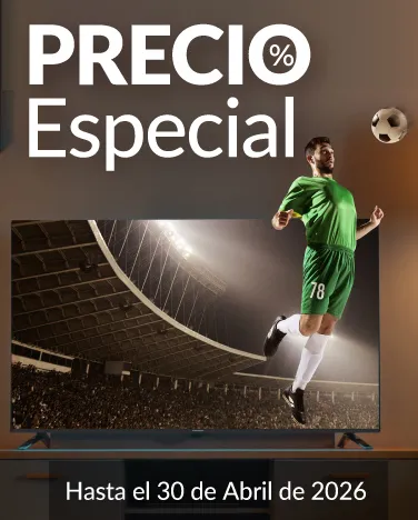 Precio especial en pantallas. 