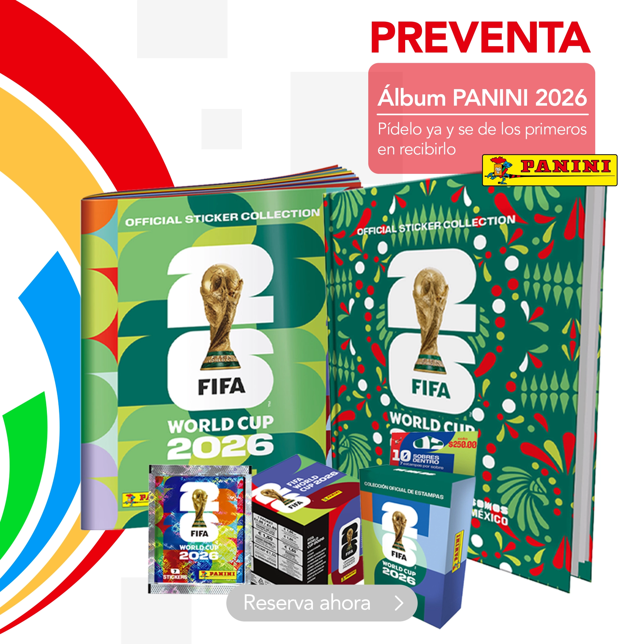 Preventa Álbum PANINI 2026