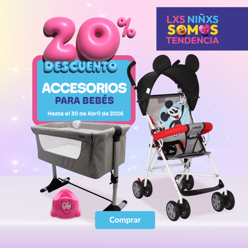 20% de descuento en accesorios para bebés