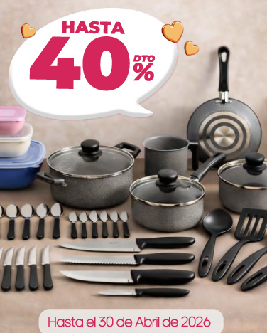 Hasta 40% de descuento en Tramontina