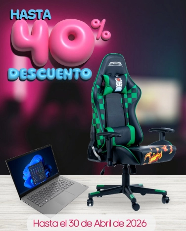 Hasta 40% de descuento en artículos Gamer y de Cómputo
