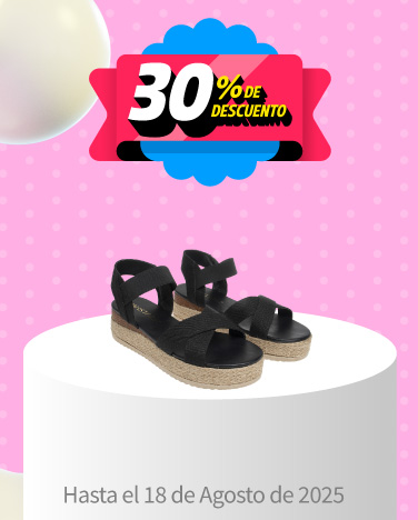 30% de descuento en calzado de Mujer