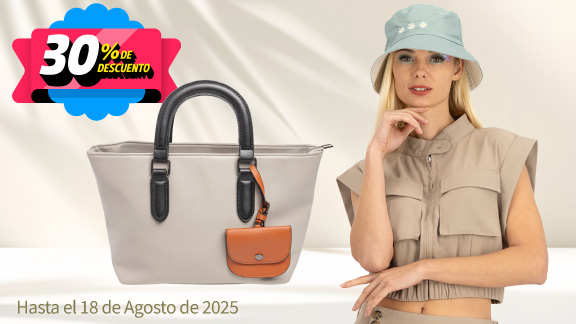 30% de descuento en todos los accesorios de Mujer