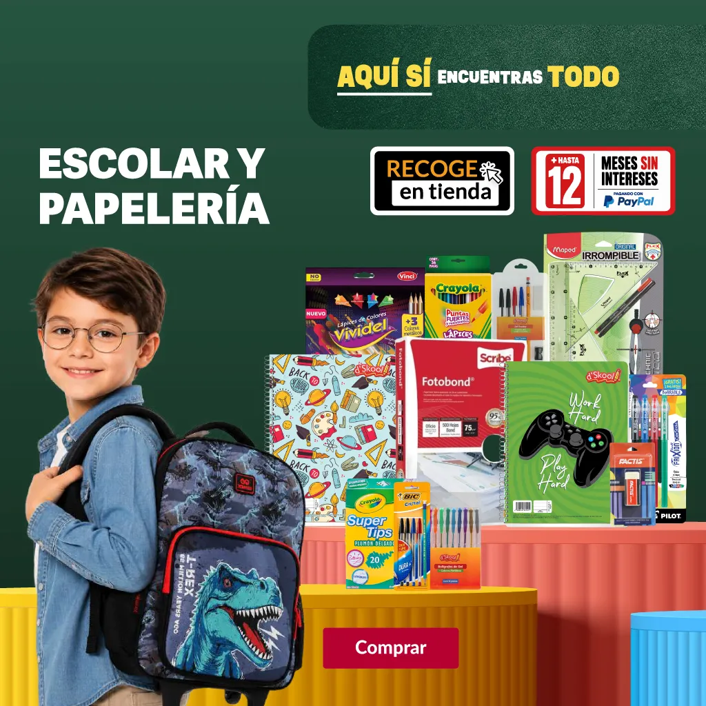 Escolar y papelería