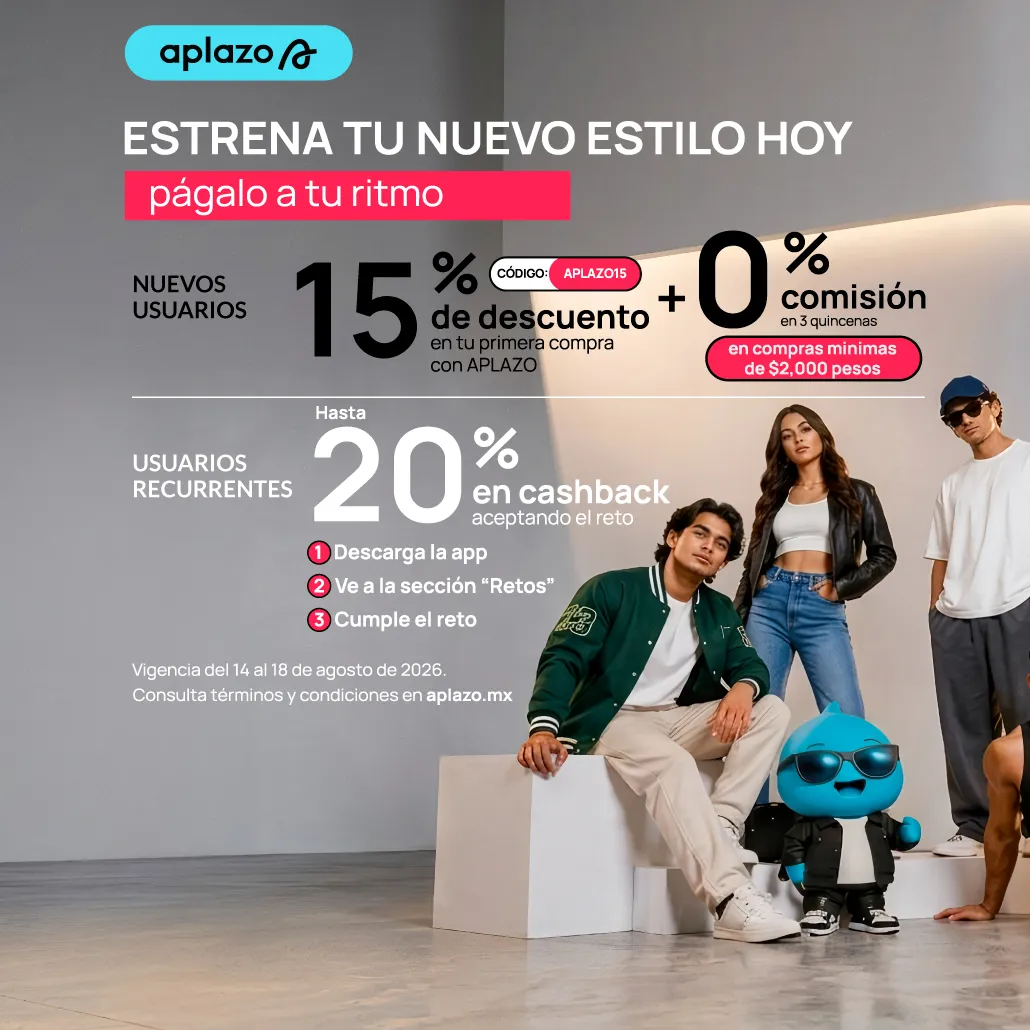 Aplazo, Tu Estilo tu ritmo