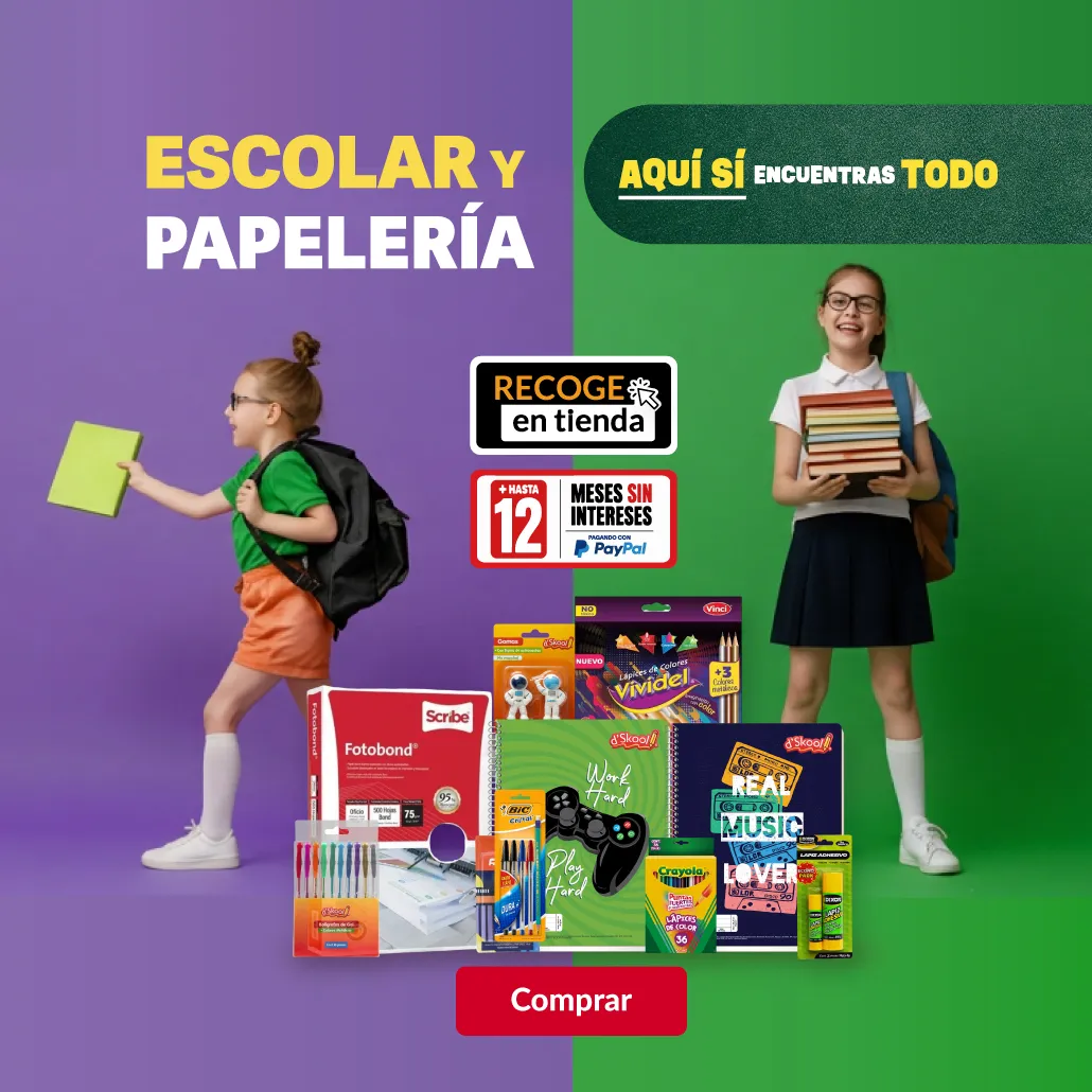Escolar y papelería.