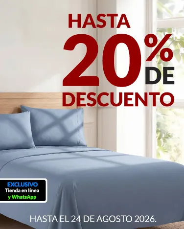 Hasta 20% de descuento En Blancos