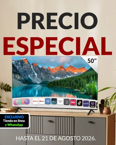 Precio especial En pantallas seleccionadas