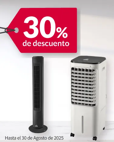 30% de descuento en todos los ventiladores y enfriadores