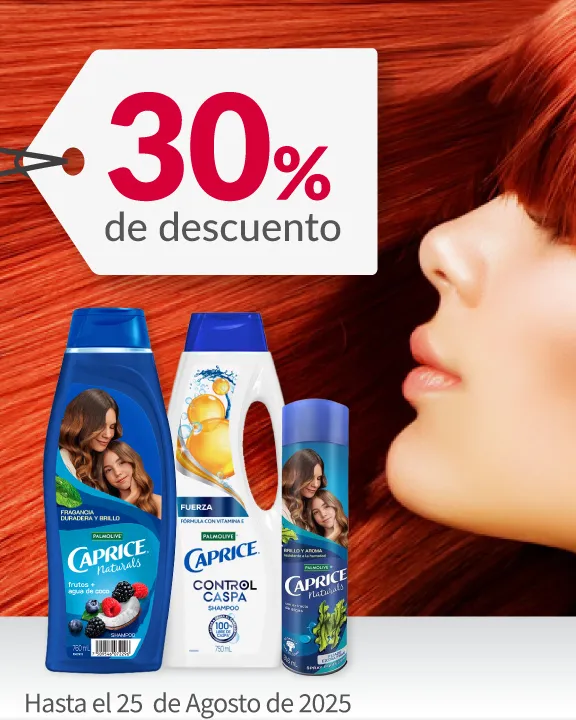 30% de descuento en toda la línea Caprice