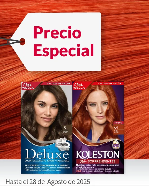 Precio especial en tintes Koleston, Deluxe y Soft Color
