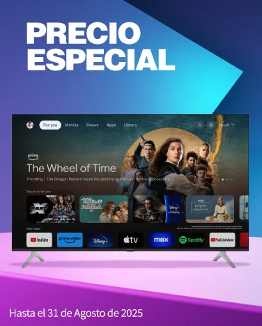 Precio especial en Pantallas de las marcas Pioneer, Samsung, Hisense, TCL, Hyundai y JVC