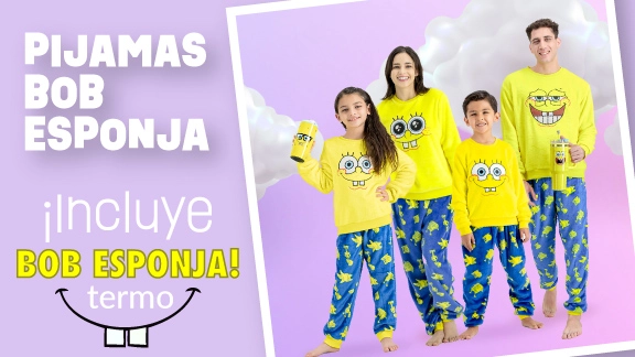 Pijamas Bob Esponja