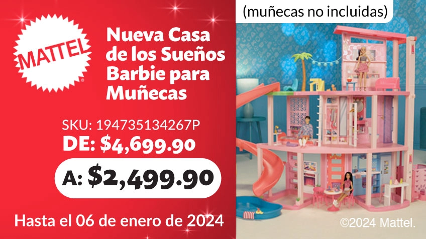 Nueva Casa de los Sueños Barbie