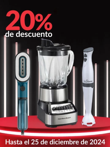 20% de descuento en todos los electrodomésticos de cocina y planchas Tfal, Best Home y Hamilton Beach