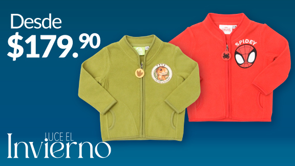 Chamarras de Bebé desde $179.90
