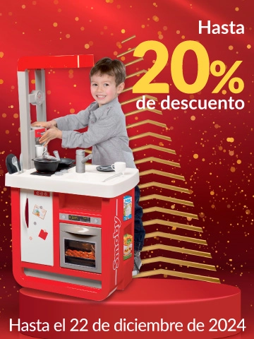 Hasta 20% de descuento en casas y cocinas de juguete