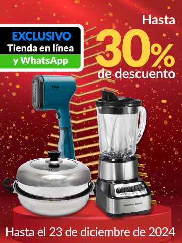 Hasta 30% de descuento en Hogar