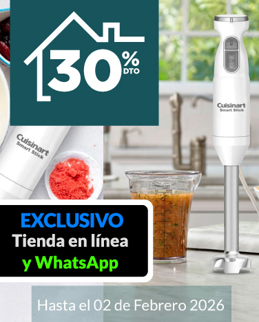30% de descuento en toda la marca Cuisinart