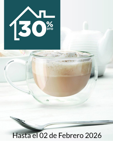 30% de descuento en todas las Vajillas y Cristalería