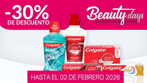 Hasta 30% en toda la línea de cuidado oral Colgate