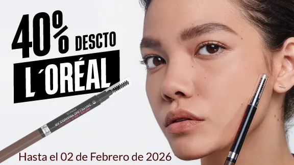 30% de descuento en cosméticos L'Oréal