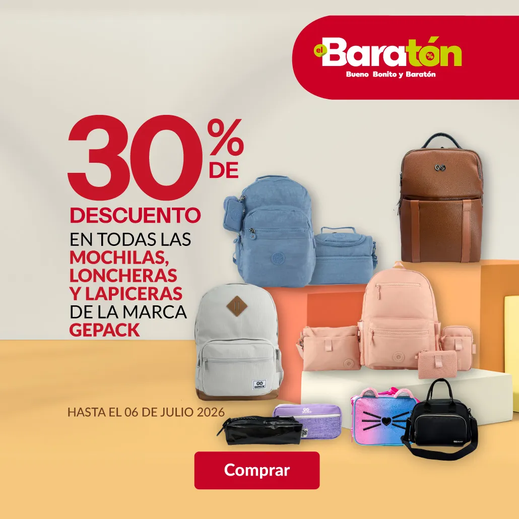 Descuentos en Mochilas Gepack 