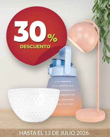 30% de descuento en toda la marca Best Home del departamento de Hogar