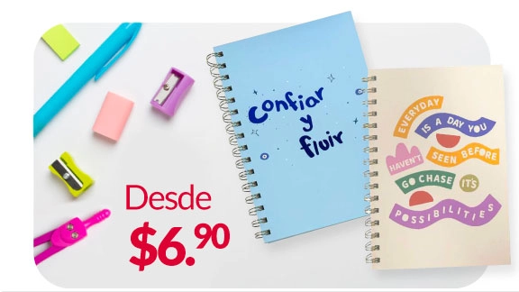 Libretas desde $6.90