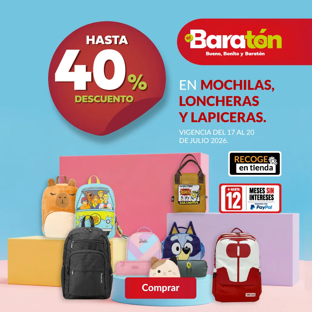 descuetos en Mochilas.