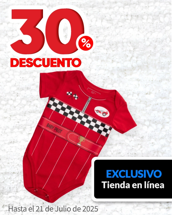 30% de descuento en pañaleros