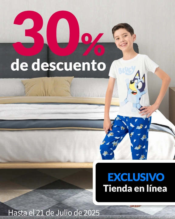 30% de descuento en ropa interior y pijamas de licencias para niños