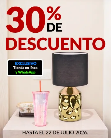 30% de descuento en toda la marca Best Home del departamento de Hogar