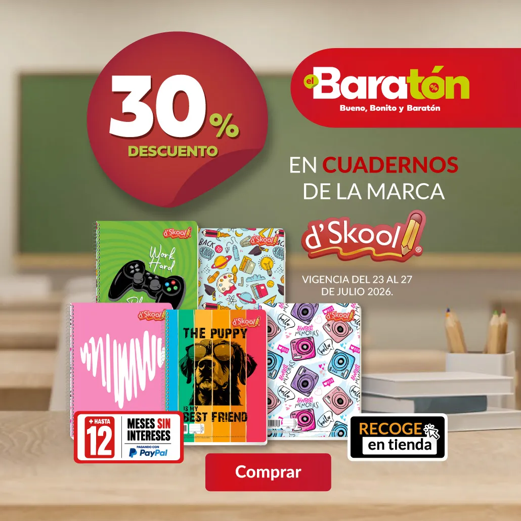 Descuentos en Cuadernos
