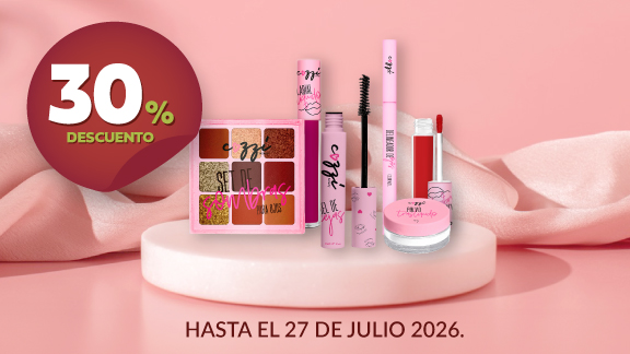 30% de descuento En todos los cosmeticos Cozzi Beauty