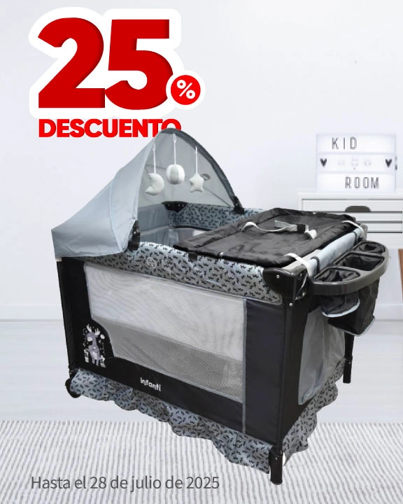 25% de descuento en toda la línea Infanti