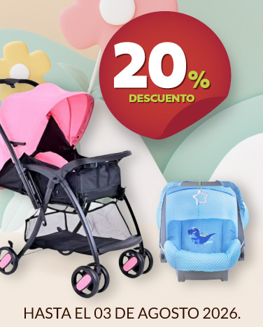 20% de descuento En accesorios seleccionados para bebés.
