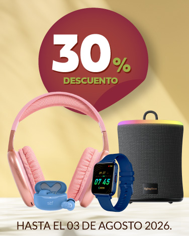 30% de descuento En toda la marca STF.